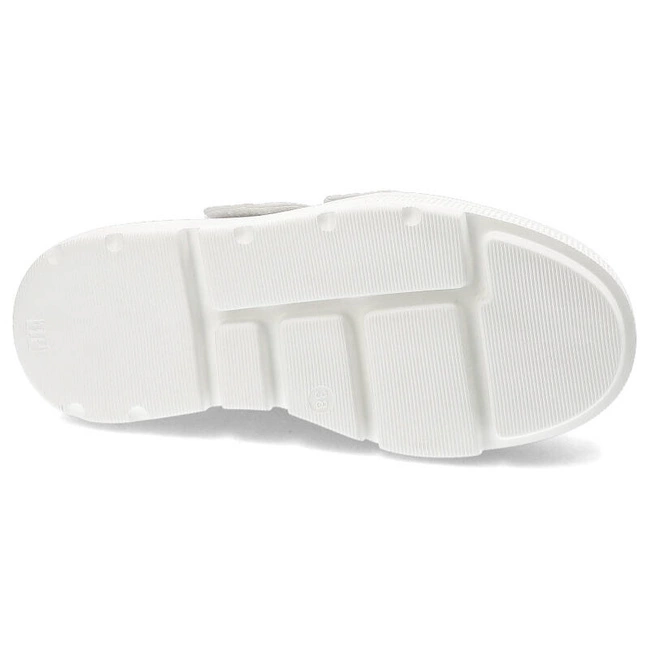 Tenisky Carinii - B9400_-I81-S30-000-G36 Biały/Beż