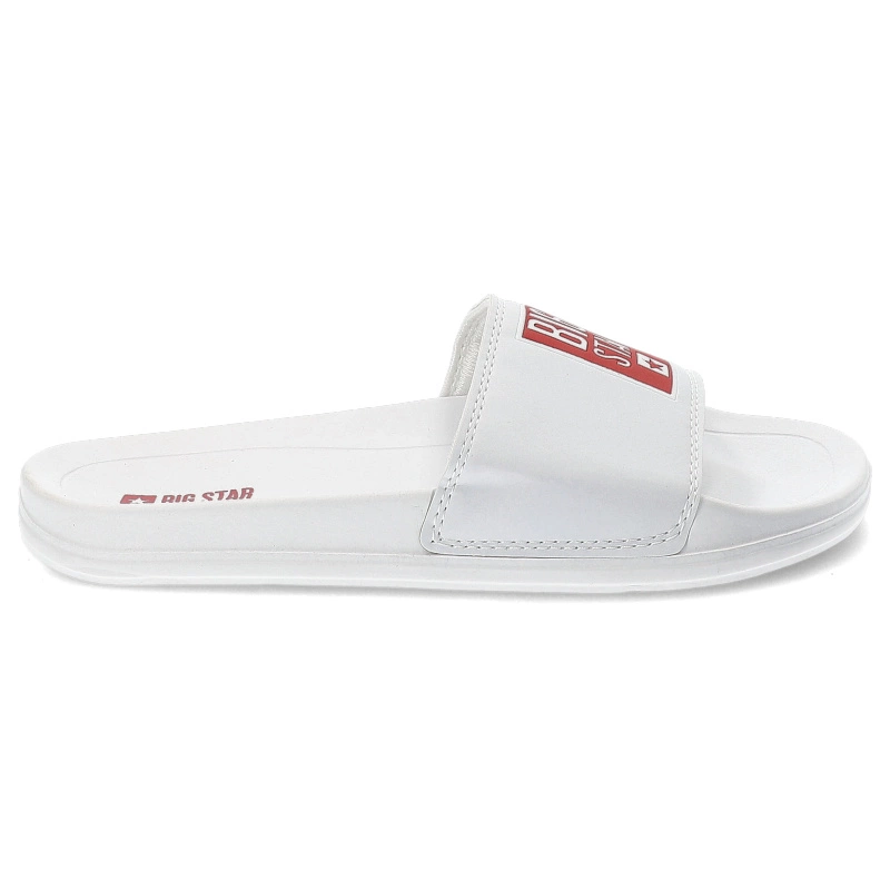 Šľapky Big Star - FF274A365 Biały