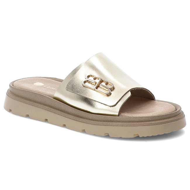 Šľapky ARMODO - 40442 Bf.Złoto+Zł.