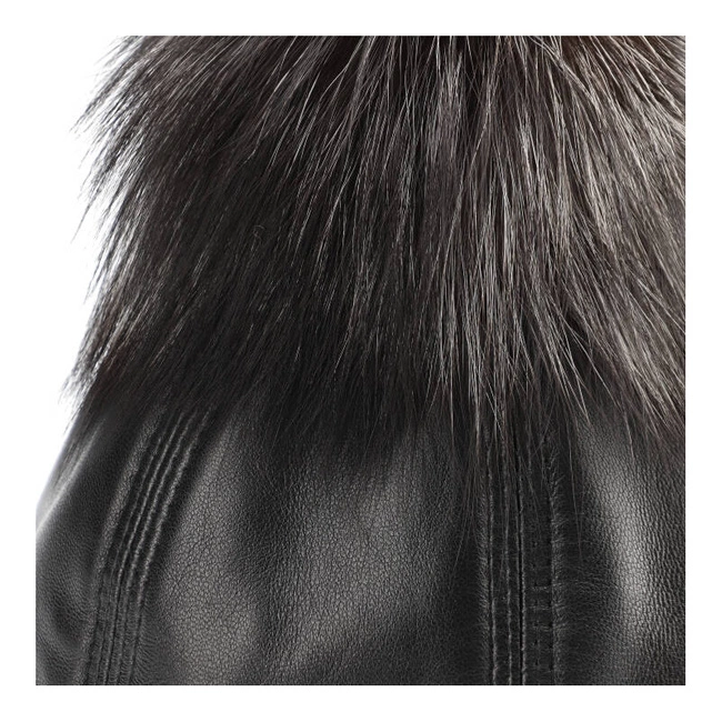 Čiapka Luka-Pelli - BERGH CZ36-1 Z Naturalnym Futrem Z Lisa