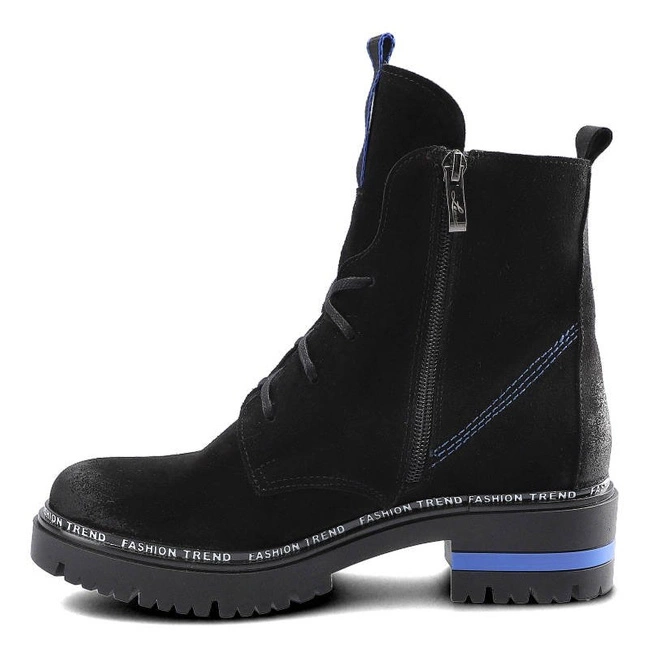 Členkové Topánky Lemar - 60271 W. Czarny + Niebieski