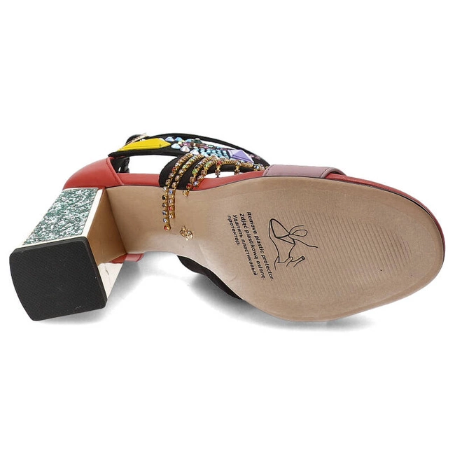 Sandále Sca'viola - S-244 Black