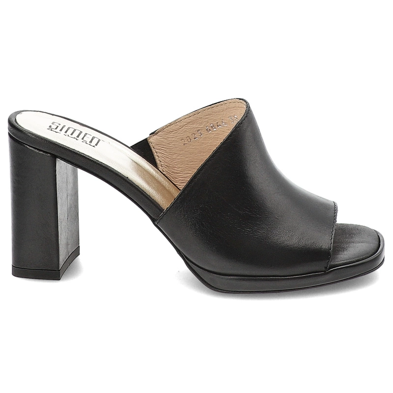 Šľapky Simen - 6846A Czarny