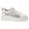 Tenisky Artiker - 54C1901 Biało-Srebrny