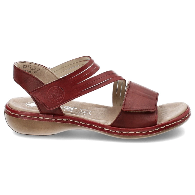 Sandále Rieker - 65964-35 Red