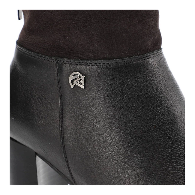 Členkové Topánky Karino - 0939/003-M Czarny Lico