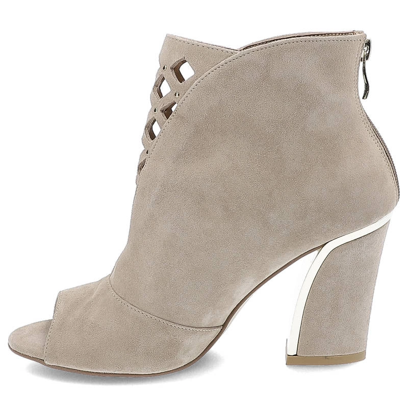 Členkové Topánky Damiss - DS-600/A Cappucino Zamsz