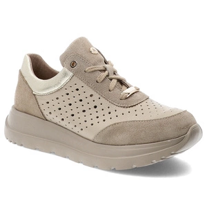 Tenisky ARMODO - 5-1732-006 Vanilia Verona/Złoto