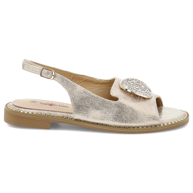 Sandále S.BARSKI - KV51-083 Lt.Gold