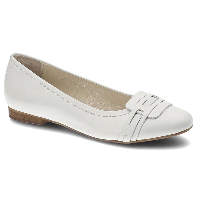 Baleríny Simen - 6693 Biały 005