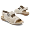 Sandále RIEKER - 65989-90 Beige
