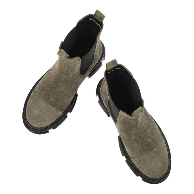 Členkové Topánky Karino - 3897/026-F Zielone