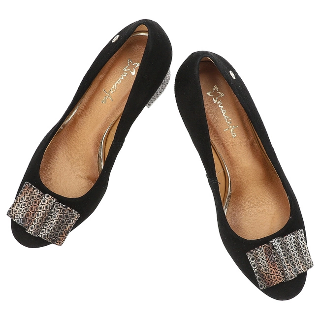 Lodičky MACIEJKA - 3356A-47/00-1 Czarny