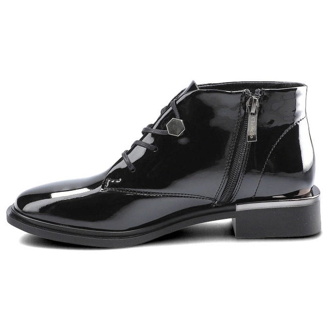 Členkové Topánky Chebello - 2586_-036-000-MIC-S125 Czarny Lakier