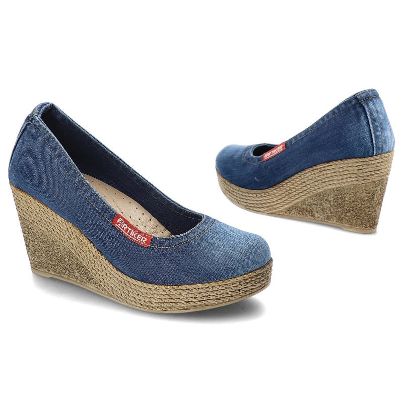 Poltopánky Artiker - 40C0236 Jeans