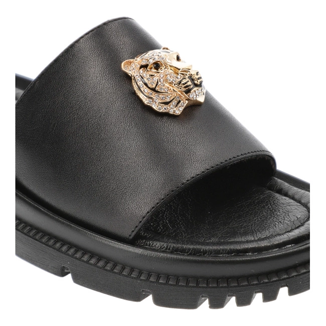 Šľapky Chebello - 4450_-002-000-PSK-S337 Czarny