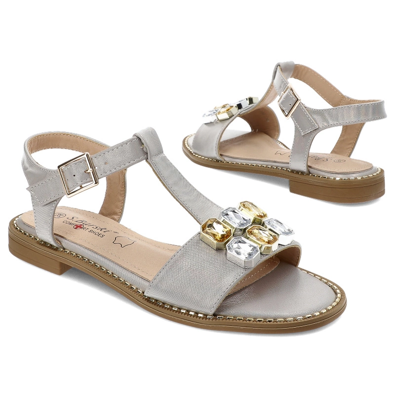 Sandále S.Barski - KV27-030 Beige