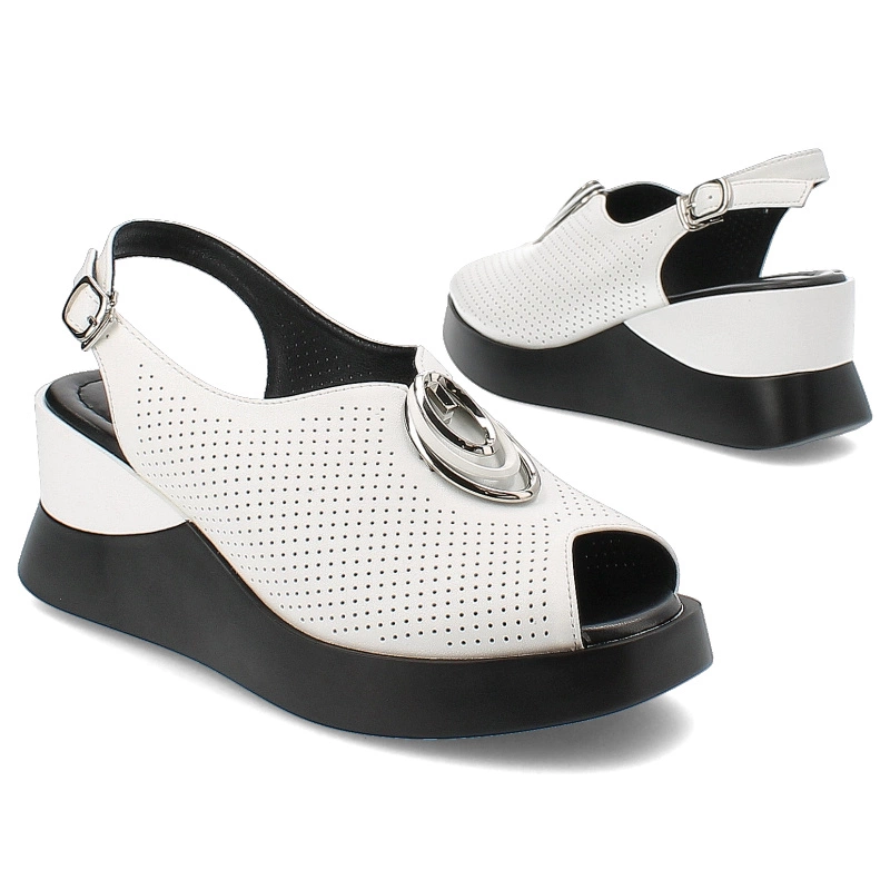 Sandále Artiker - 54C1352 Biały