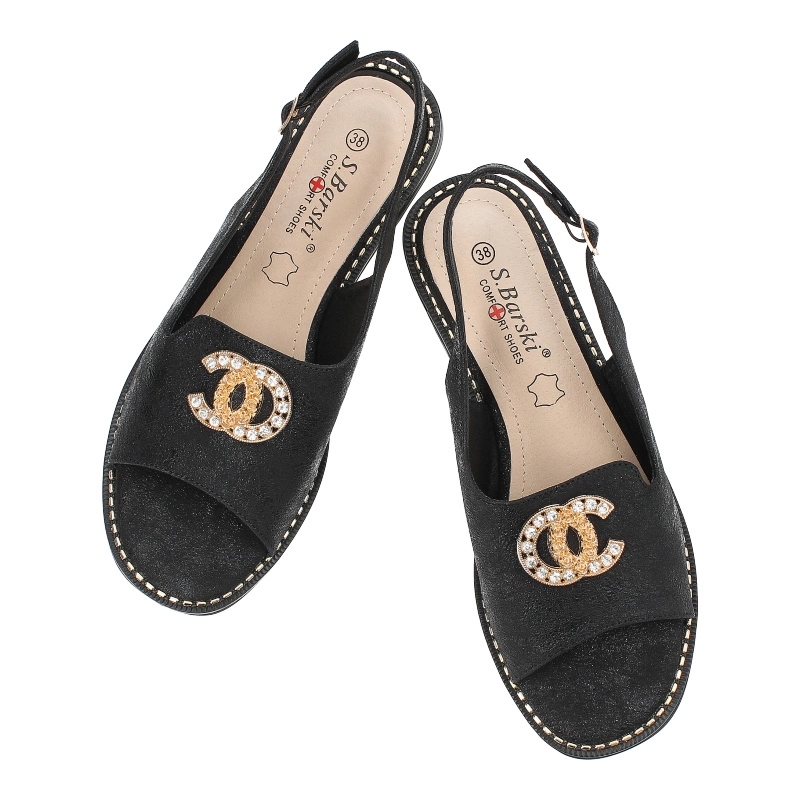 Sandále S.Barski - KV27-049 Black