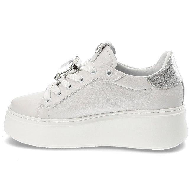 Tenisky Carinii - B9498_-I81-J28-000-F69 Biały