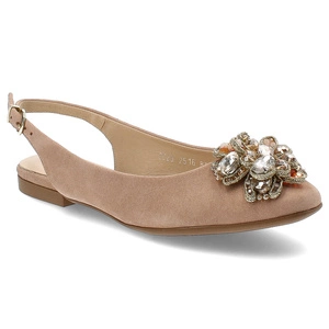 Sandále Armodo - 2516 Beż Welur