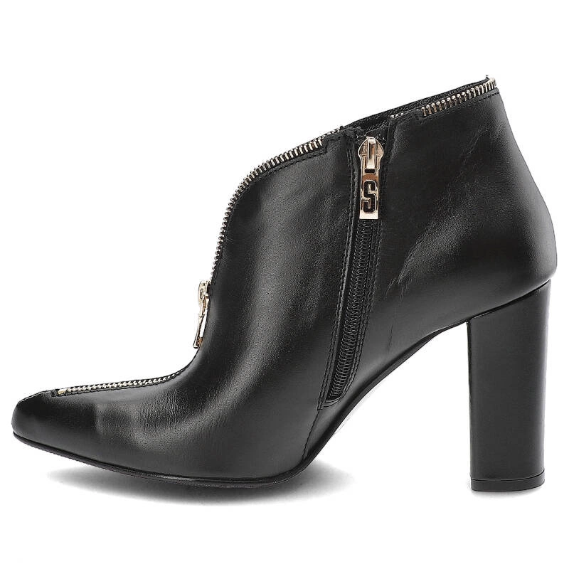 Členkové Topánky Simen - 6153A Czarny/Złoty