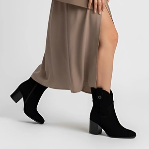 Členkové Topánky Karino - 4856/003-F Czarny/Welur