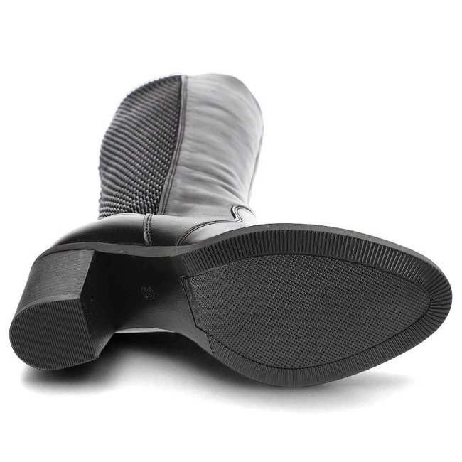 Čižmy Darex - K140/1 Czarne Lico/Guma