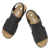 Sandały RIEKER - 62941-00 Black