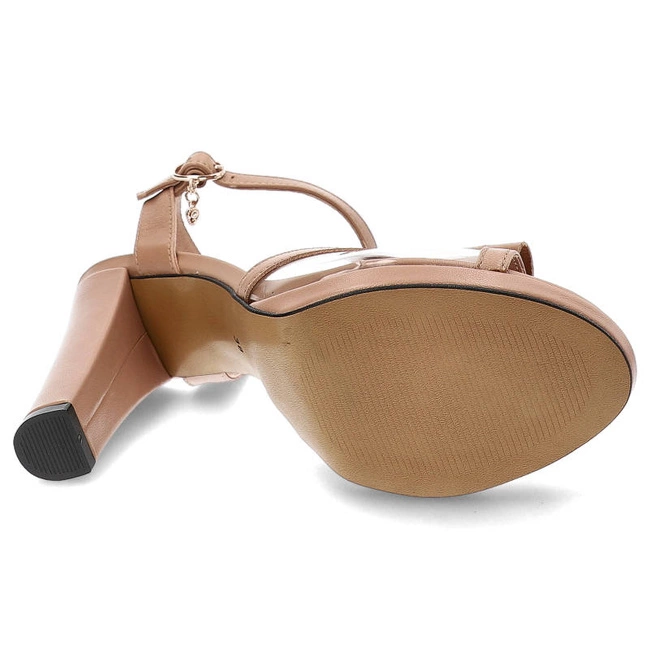 Sandále Chebello - 4092_-313-000-PSK-S21 Beżowy