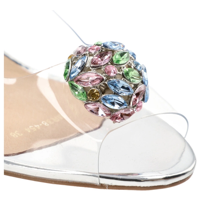 Sandále S.Barski - MR38-454 Silver