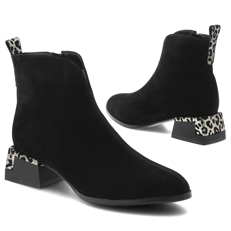 Členkové Topánky S.BARSKI - CR52-648 Black