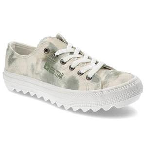 Plátenky Big Star - LL274043 Biały/Oliwka