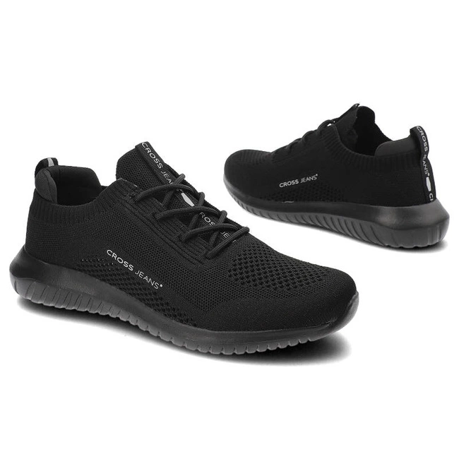 Tenisky Cross Jeans - LL1R4004C Czarny