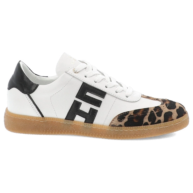 Tenisky CHEBELLO - 4640_-059-504-PSK-S376 Biały/Czarny/Panterka