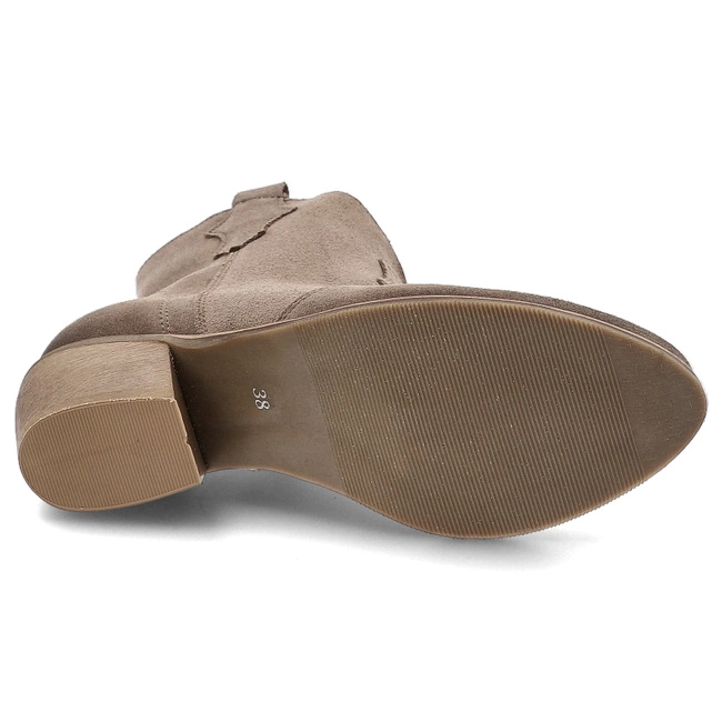 Členkové Topánky ARMODO - 1515 Almond Welur