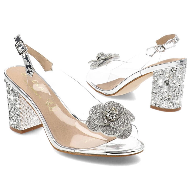 Sandále S.Barski - MR38-356 Silver