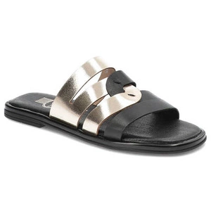 Šľapky Lemar - 40318 Bf.Czarny+Bf.Złoto