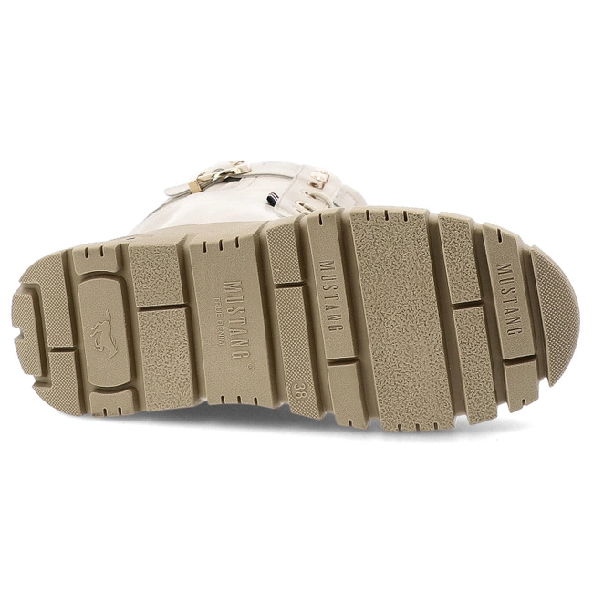 Členkové Topánky Mustang - 1499-605-243 Ivory