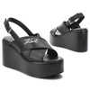Sandále KARL LAGERFELD - KL33372 000 Black Lthr
