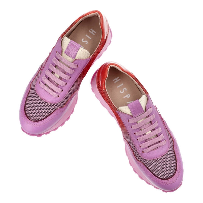 Tenisky Hispanitas - BHV243231 Borneo-V24 Violet/Scarlett