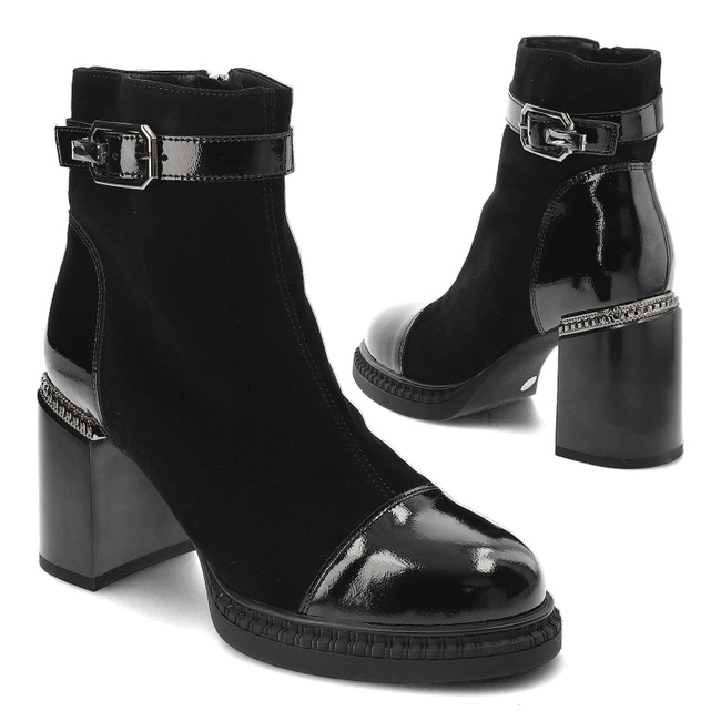 Členkové Topánky S.Barski - JC42-74 Black