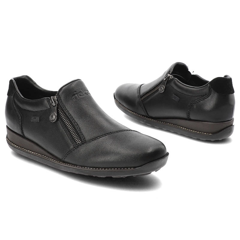 Poltopánky Rieker - 44265-00 Czarne