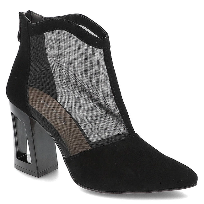 Členkové Topánky Damiss - DS-595/8 Czarny Zamsz