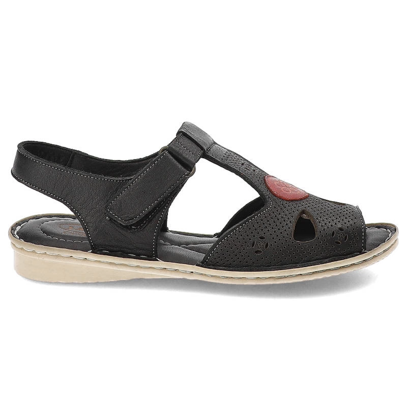 Sandále Lanqier - 38C372 Black