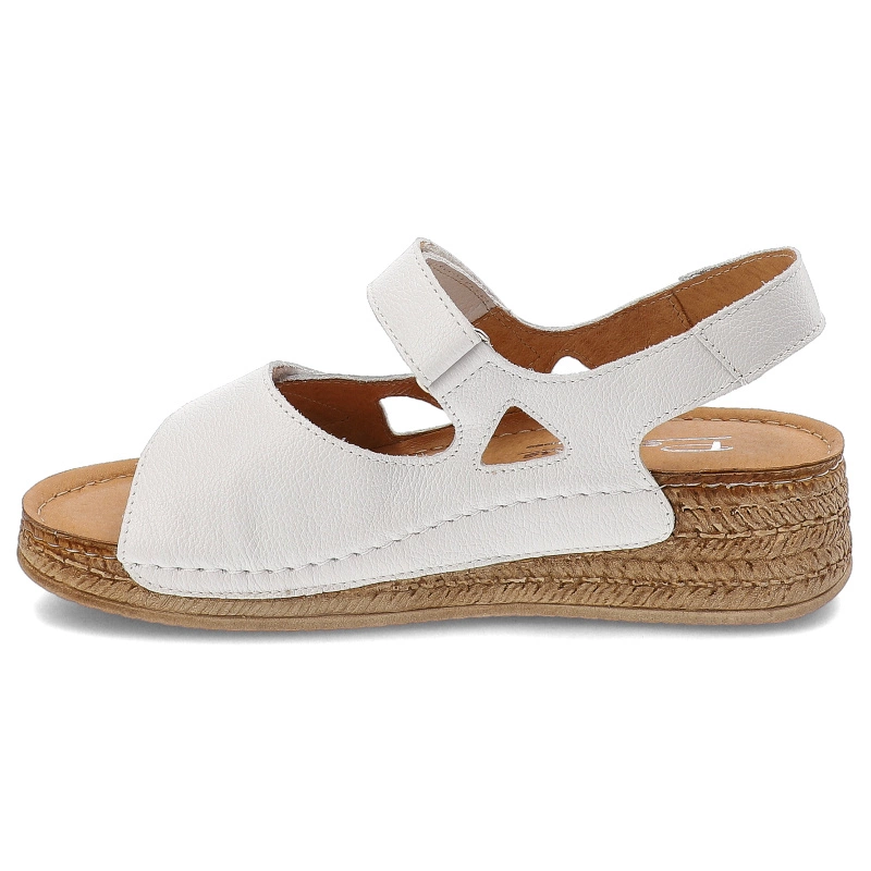 Sandále Pollonus - 5-1642-005 Biały Verona