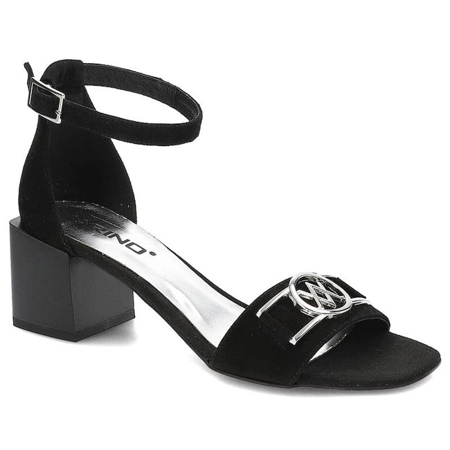 Sandále Karino - 4059/003-P Czarny/Welur