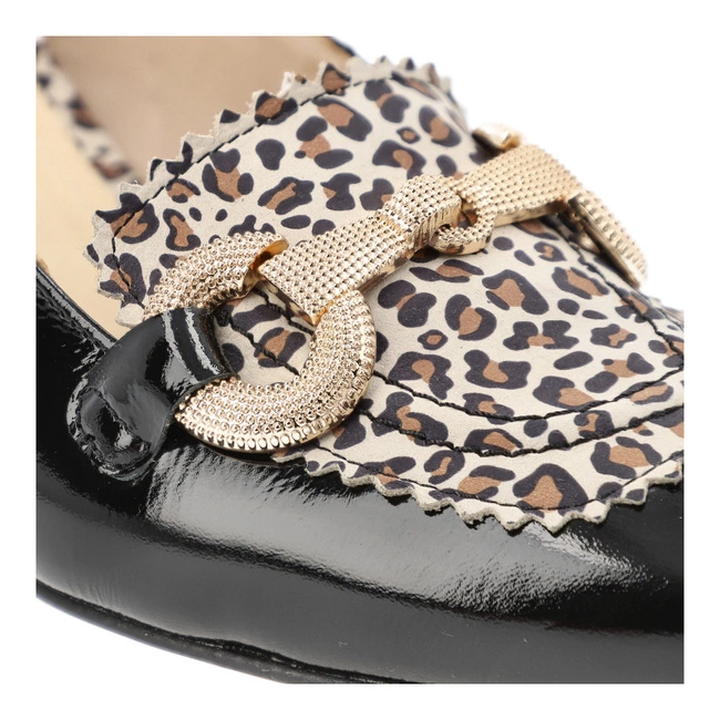 Sandále ARMODO - 1374 Czarny Panterka 272/3205