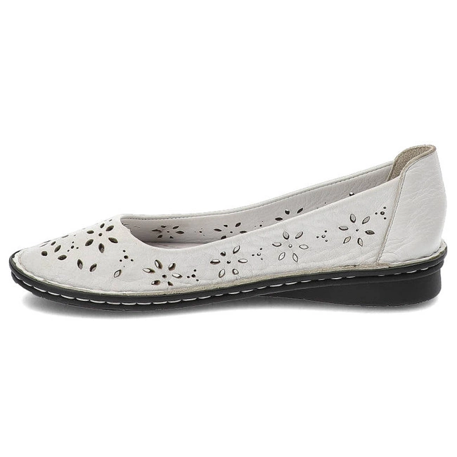 Poltopánky Lanqier - 38C334 Biały White