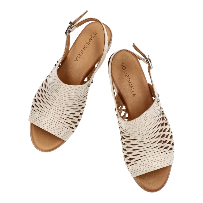 Sandále Bombonella - 2T-P-1805 White Swan